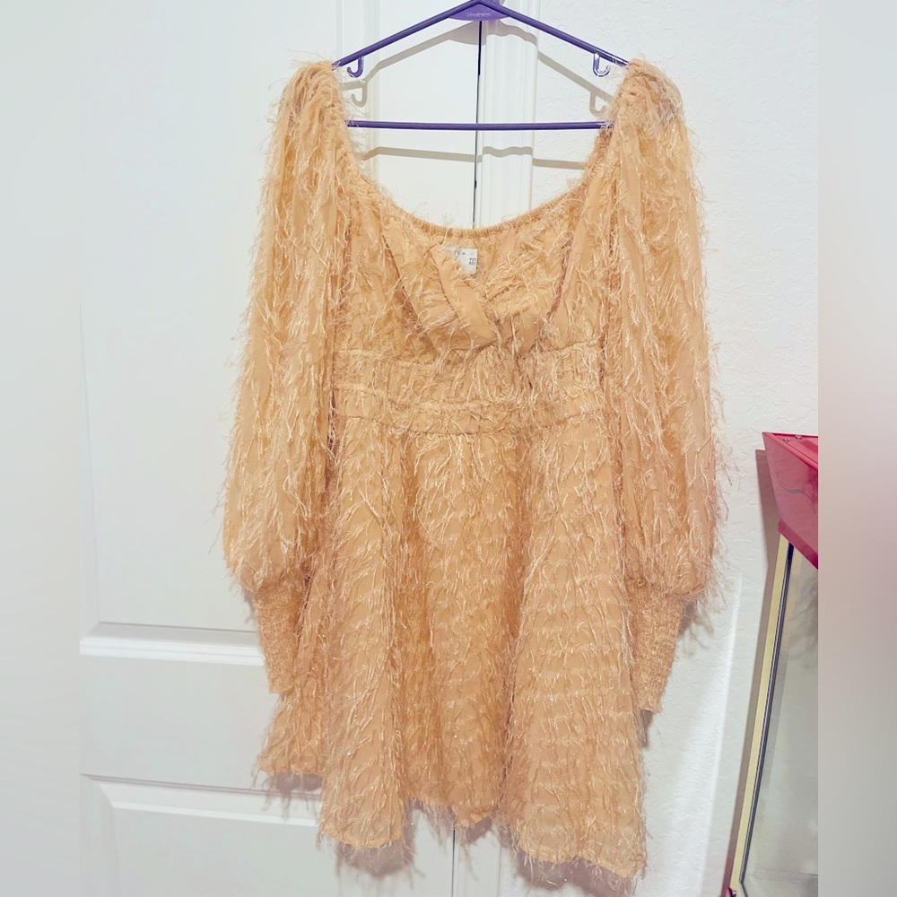 Fluffy Minidress